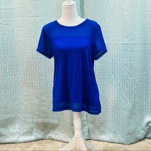 H&M medium blue shirt sleeve top